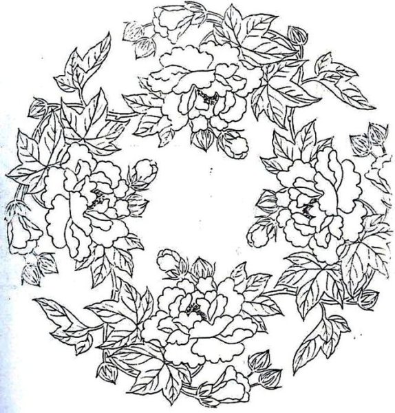 Эскизы орнаментов для батика