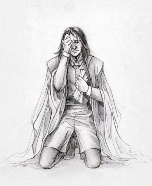 Северус Снейп и Гарри Поттер