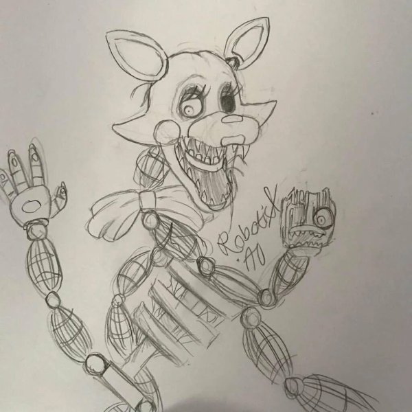 Рисунки ФНАФ для срисовки