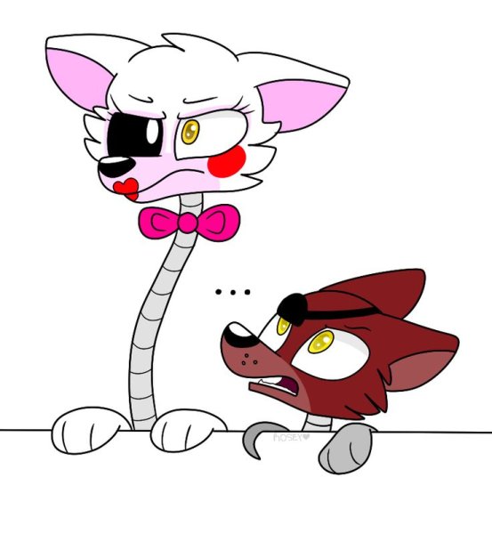 Мангл и Фокси FNAF 2