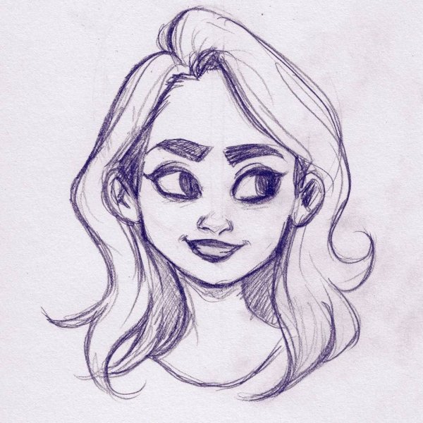 Рисунки людей для срисовки