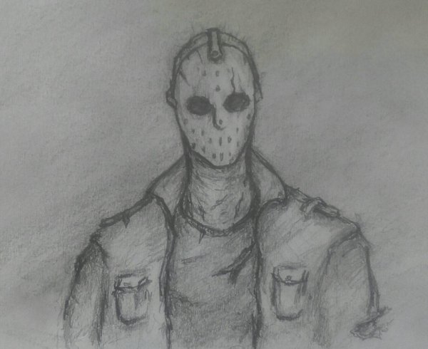 Рисунок Джейсона Вурхиса