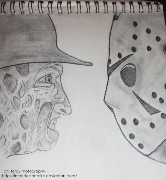 Рисунок Джейсона Вурхиса