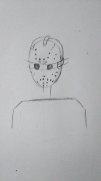 Раскраска Джейсон Вурхиз