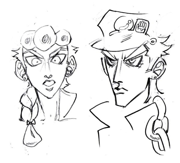 Джотаро Куджо скетч