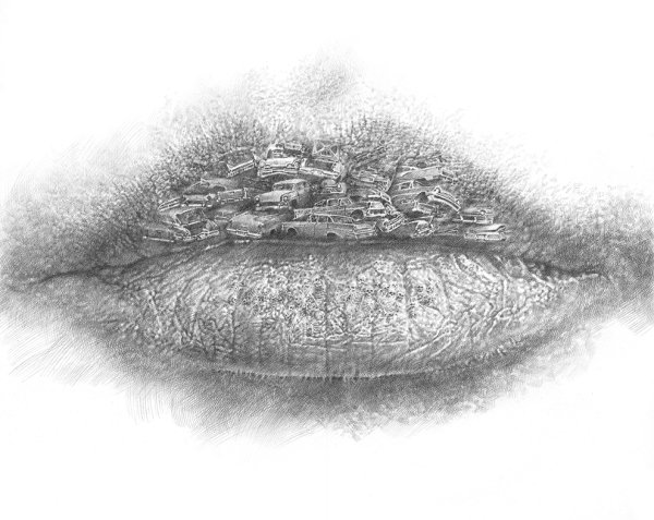 Губы Графика