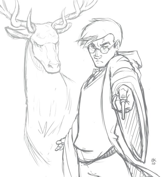 Раскраски патронус