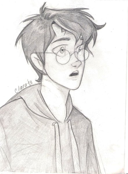 Гарри Джеймс Поттер для срисовки