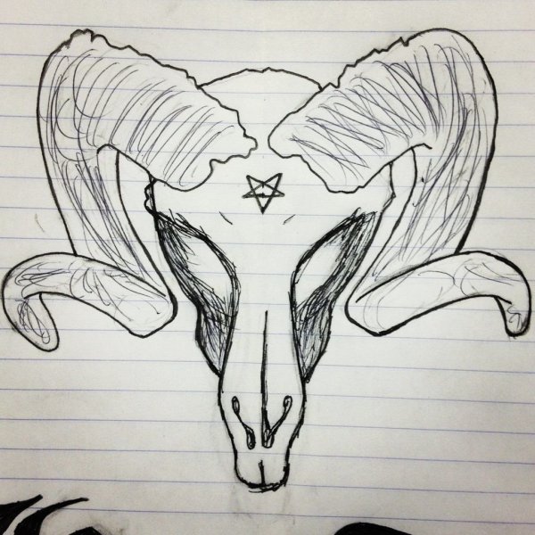 Легкие эскизы сатана
