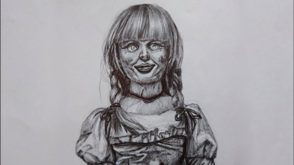 Кукла Чаки разукрашка