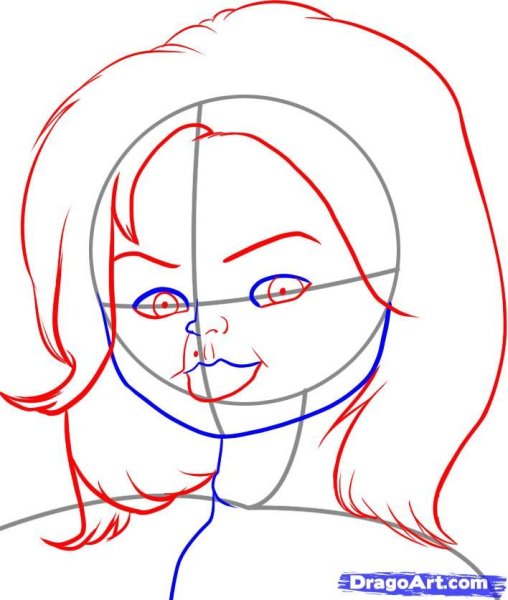 Как нарисовать Анабель