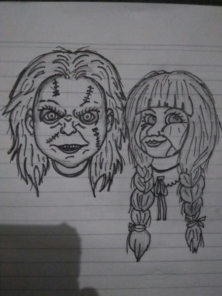 Кукла Анабель и кукла Чаки