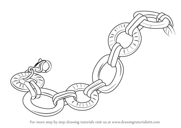 Ювелирные украшения карандашом