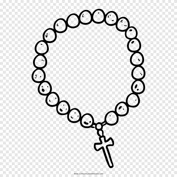 Бусы раскраска для детей