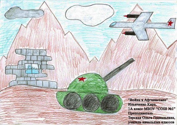 Рисунок на тему Афганистан