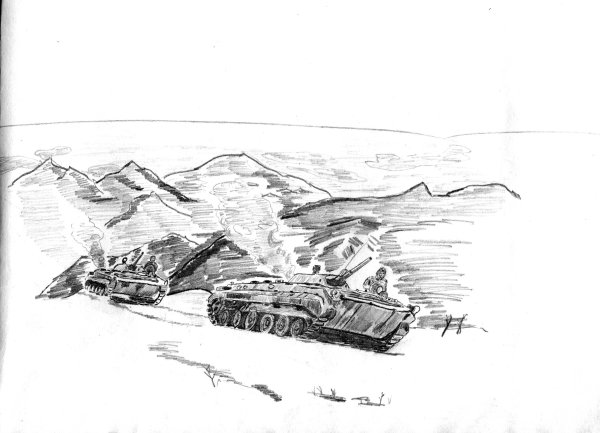 Война рисунок карандашом