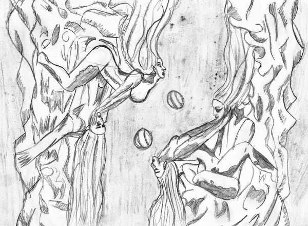 Рисунки в карандаше Преисподняя