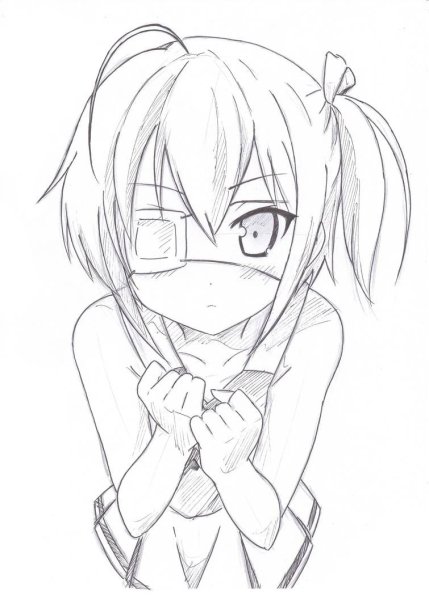 Таканаши Рикка скетч