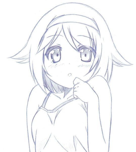 Аниме рисунки легкие