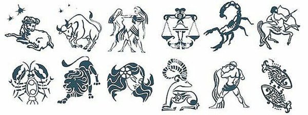 Красивые знаки зодиака карандашом