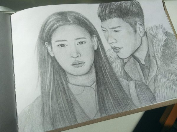 Дорамы простыми карандашами