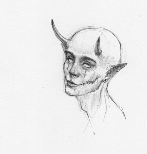 Люцифер Морнингстар скетч