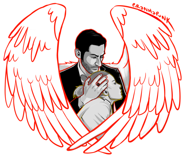 Люцифер раскраска клуб романтики