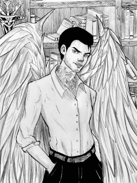 Люцифер карандашом