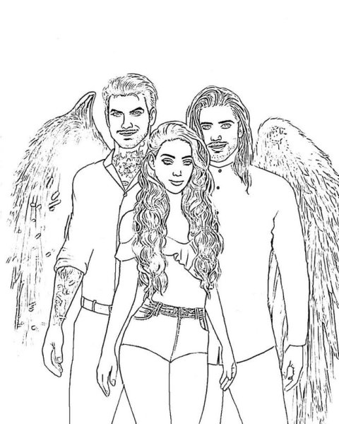 Люцифер Морнингстар портрет