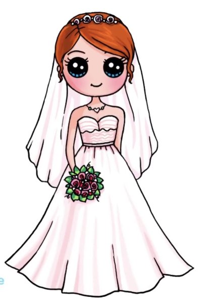 Свадьба рисунок карандашом
