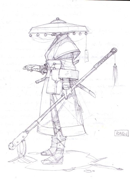 Одежда самурая референс