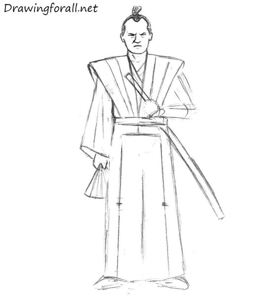 Самурай Джек рисунок