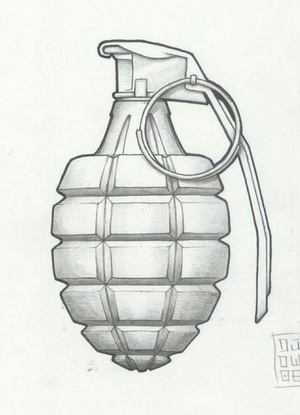 Граната ф1 рисунок