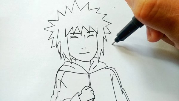 Нарисовать Минато