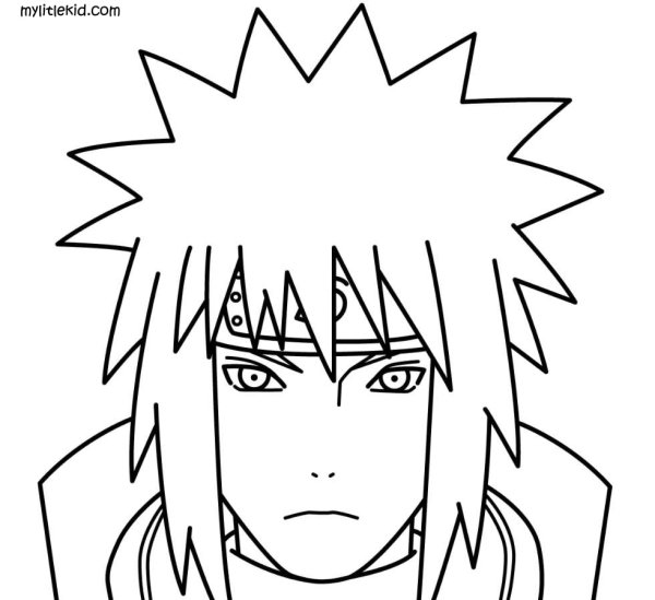 Минато Намикадзе Минато карандашом