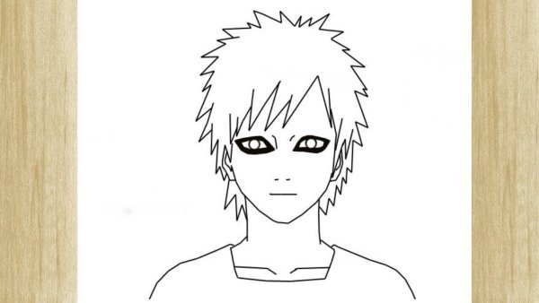 Рисунки аниме персонажей лёгкие