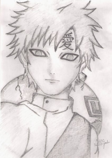 Гаара карандашом