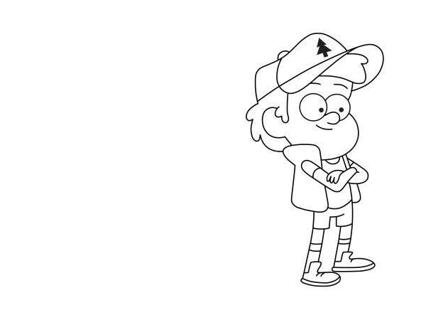 Гравити Фолз Диппер