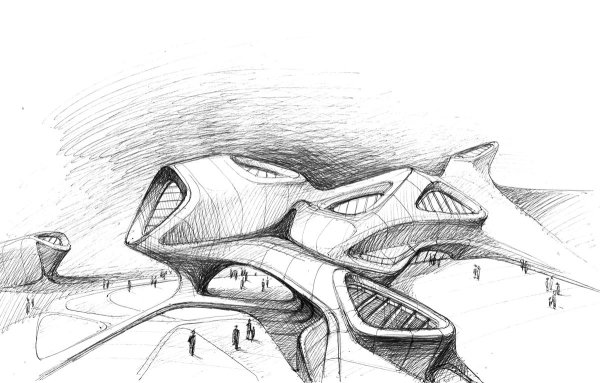 Сантьяго Калатрава скетчи