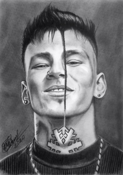 Портрет певца нилетто