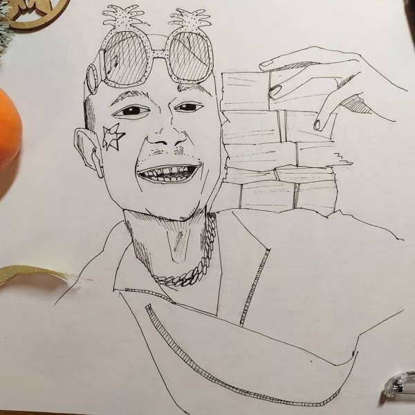 Портрет МОРГЕНШТЕРНА карандашом