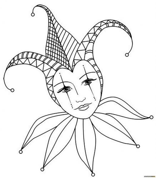 Рисунок на тему карнавал