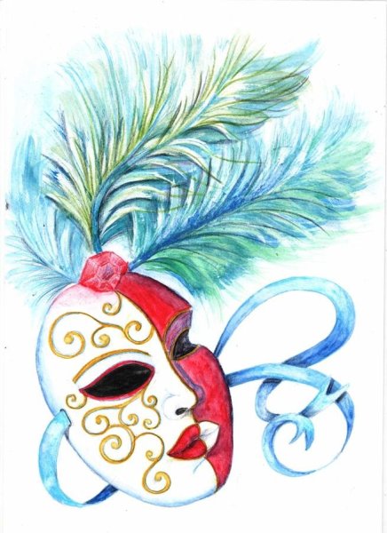 Рисование новогодний карнавал