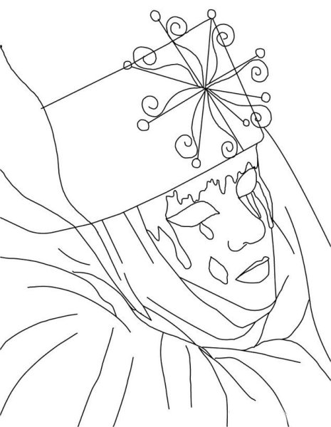 Карнавал карандашом