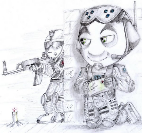 Рисунки варфейс