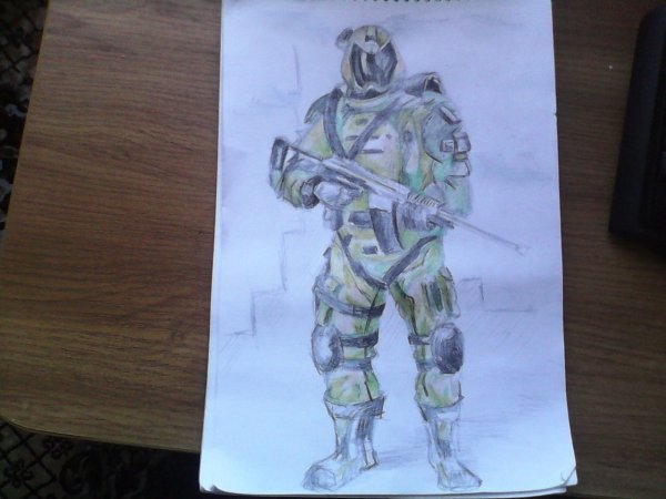 Варфейс карандашом