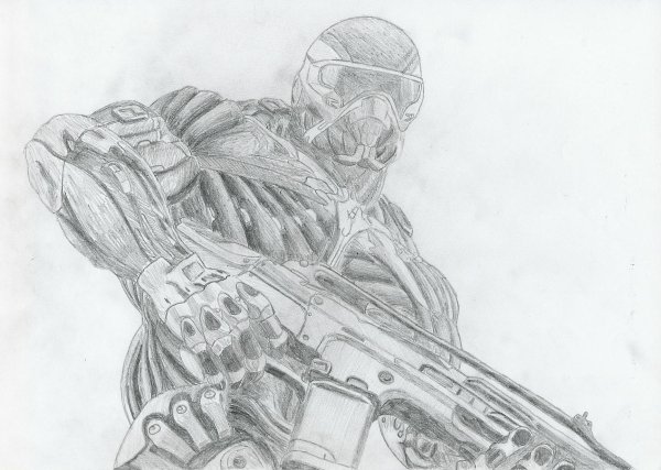 Крайзис карандашом