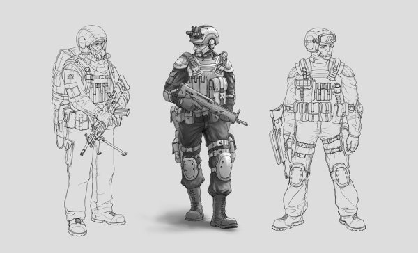 Раскраска варфейс