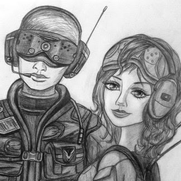 Нарисовать варфейс