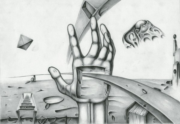 Странные рисунки карандашом